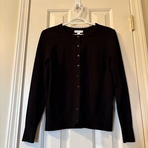 Charter Club Size Medium Black Cardigan
